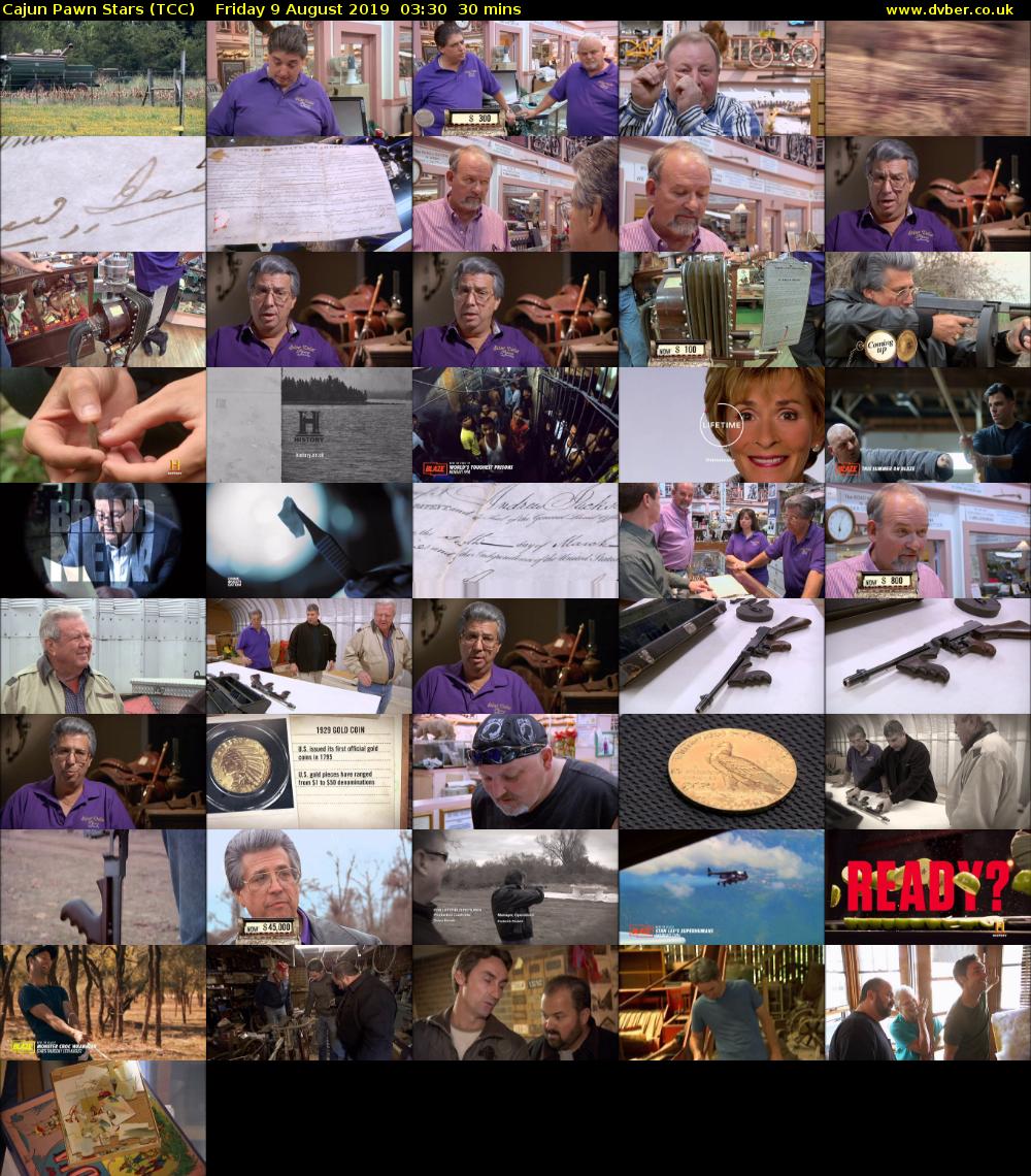 Cajun Pawn Stars (TCC) Friday 9 August 2019 03:30 - 04:00