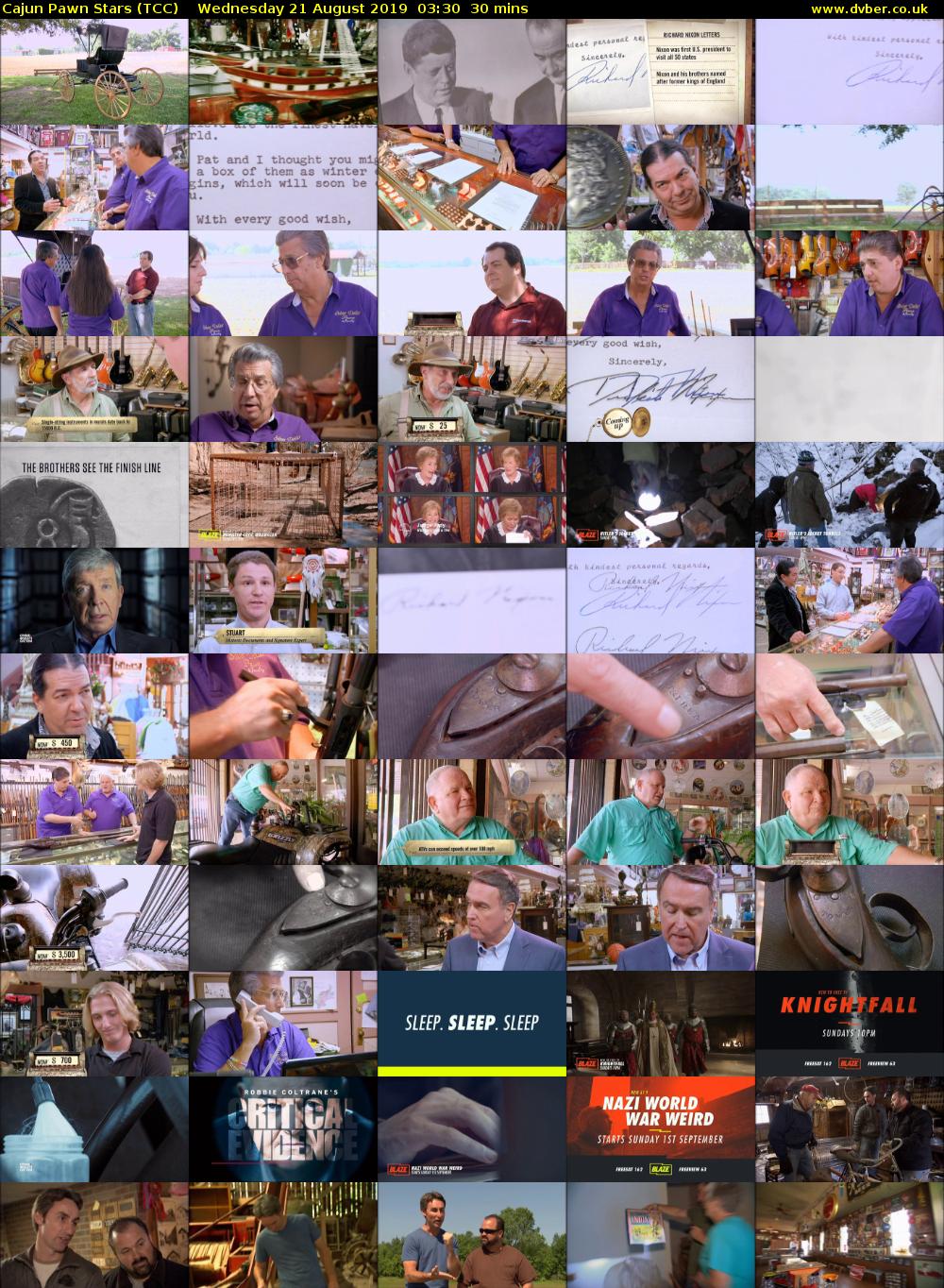 Cajun Pawn Stars (TCC) Wednesday 21 August 2019 03:30 - 04:00