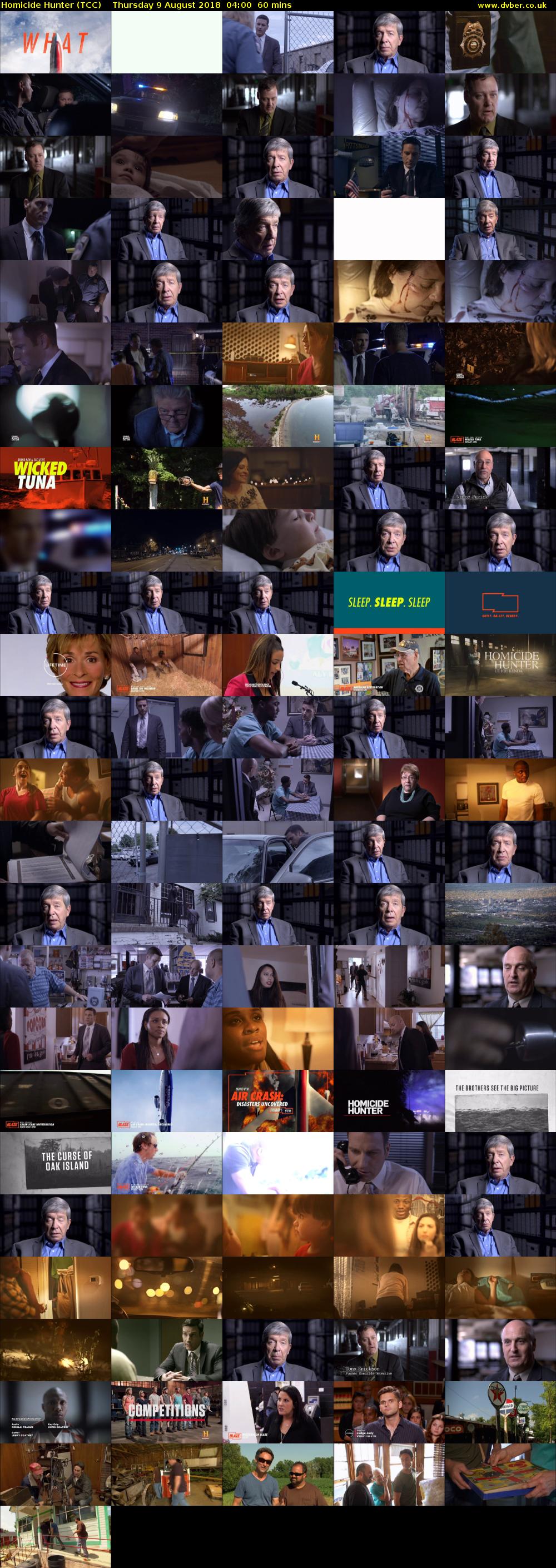 Homicide Hunter (TCC) Thursday 9 August 2018 04:00 - 05:00
