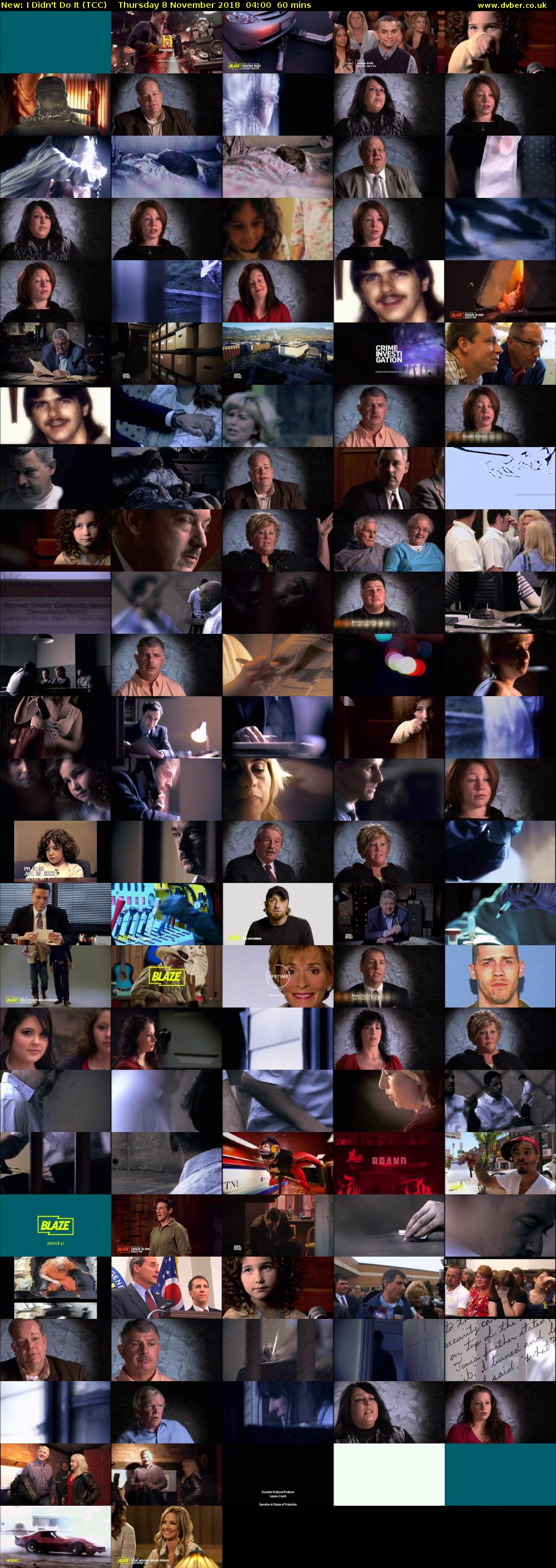 I Didn't Do It (TCC) Thursday 8 November 2018 04:00 - 05:00