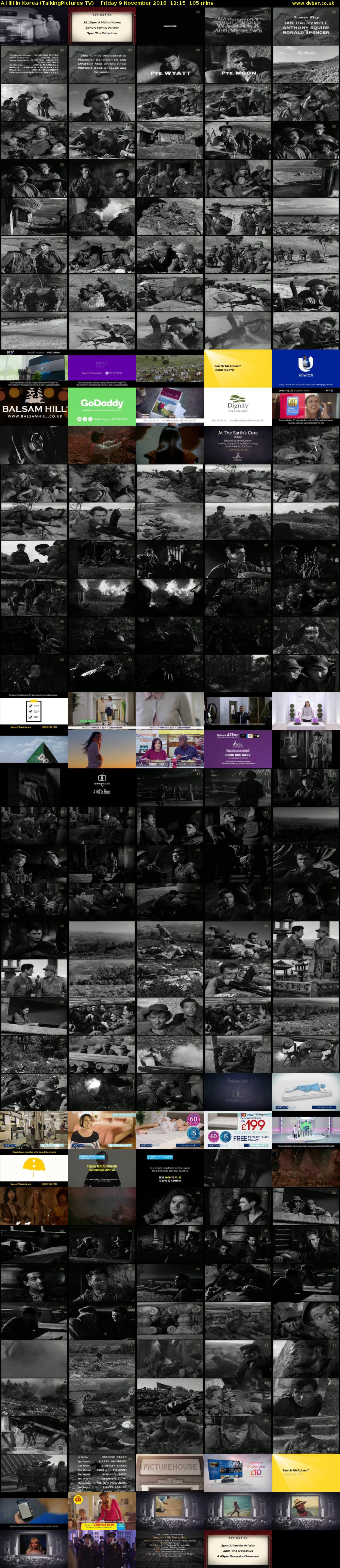 A Hill in Korea (TalkingPictures TV) Friday 9 November 2018 12:15 - 14:00