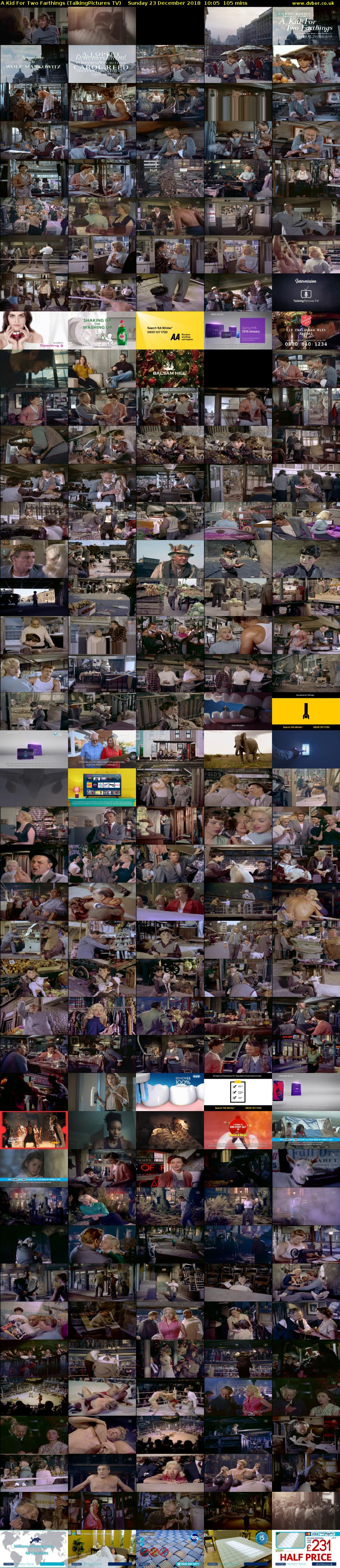 A Kid For Two Farthings (TalkingPictures TV) Sunday 23 December 2018 10:05 - 11:50