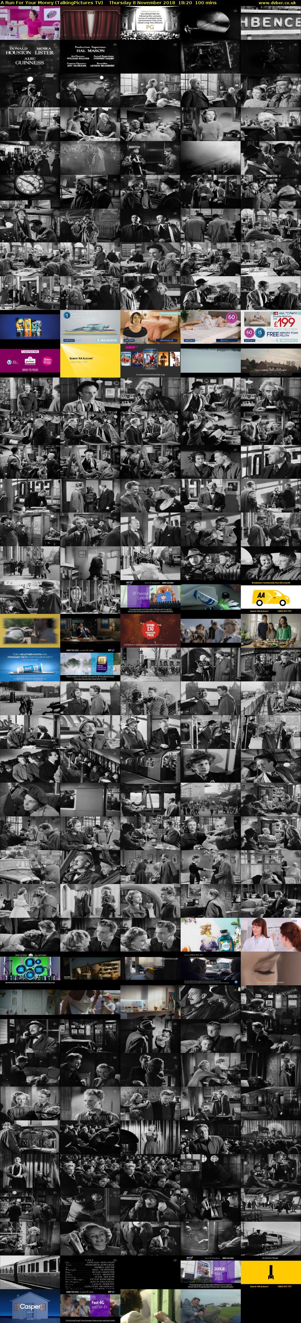 A Run For Your Money (TalkingPictures TV) Thursday 8 November 2018 18:20 - 20:00