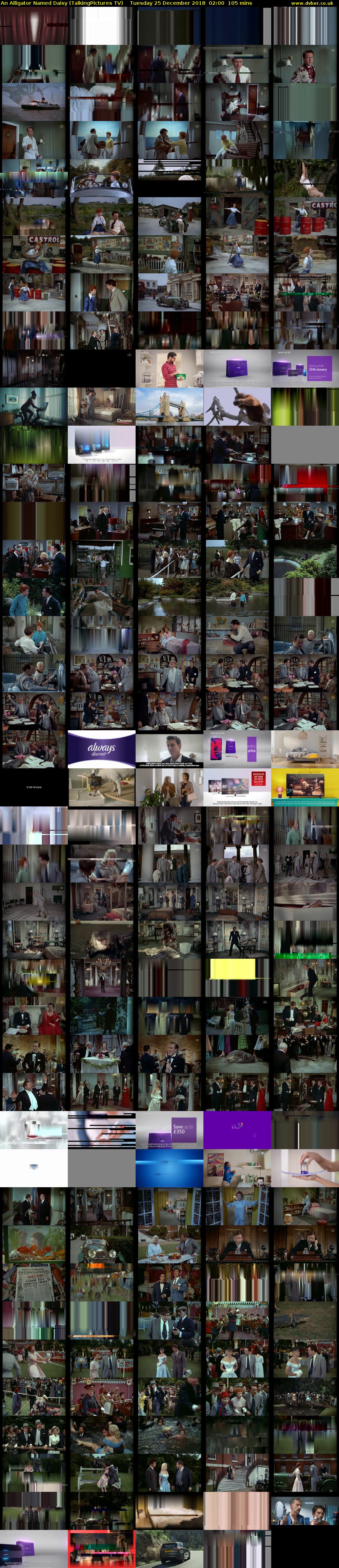 An Alligator Named Daisy (TalkingPictures TV) Tuesday 25 December 2018 02:00 - 03:45