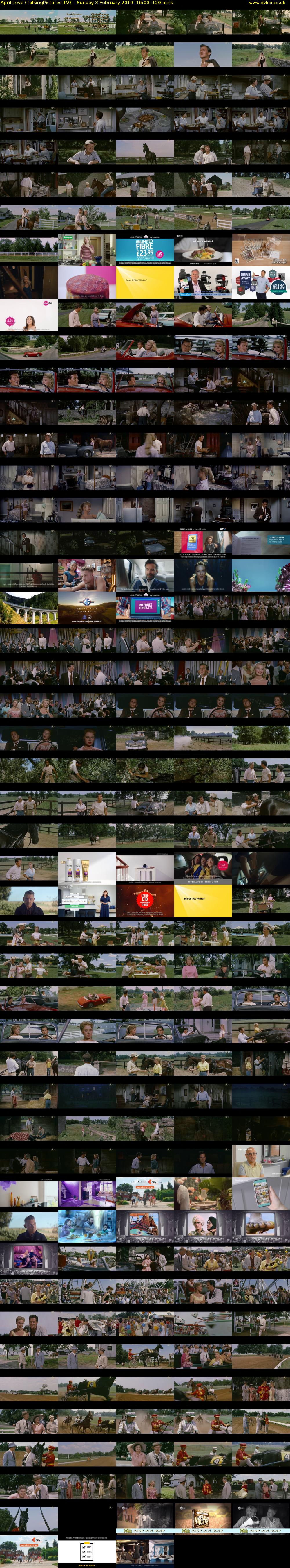 April Love (TalkingPictures TV) Sunday 3 February 2019 16:00 - 18:00