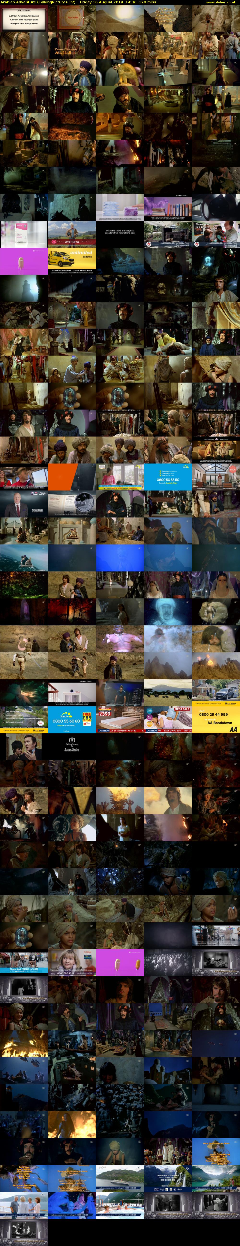 Arabian Adventure (TalkingPictures TV) Friday 16 August 2019 14:30 - 16:30