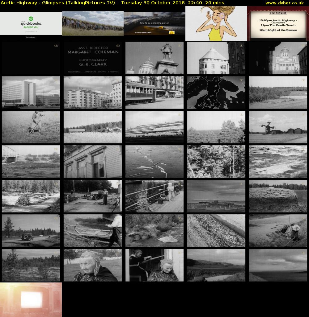 Arctic Highway - Glimpses (TalkingPictures TV) Tuesday 30 October 2018 22:40 - 23:00