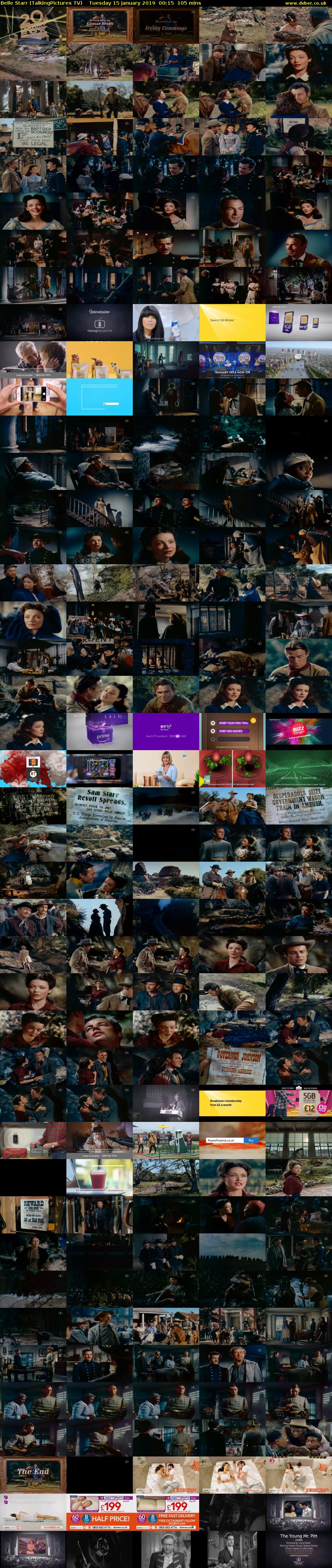 Belle Starr (TalkingPictures TV) Tuesday 15 January 2019 00:15 - 02:00