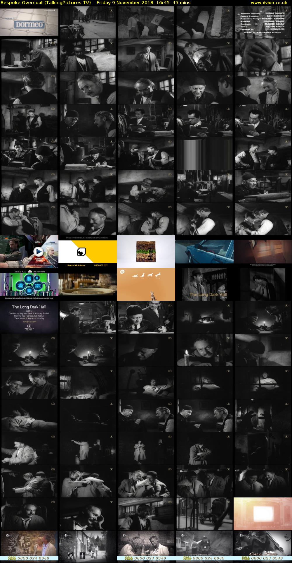 Bespoke Overcoat (TalkingPictures TV) Friday 9 November 2018 16:45 - 17:30