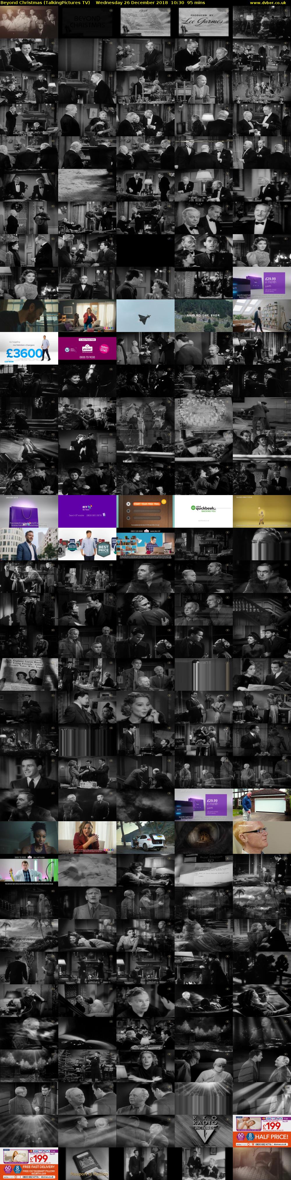 Beyond Christmas (TalkingPictures TV) Wednesday 26 December 2018 10:30 - 12:05