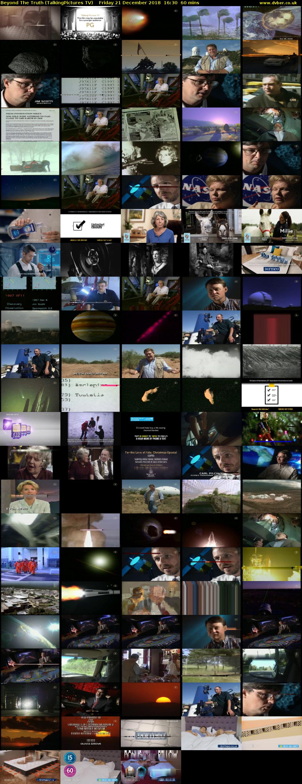 Beyond The Truth (TalkingPictures TV) Friday 21 December 2018 16:30 - 17:30