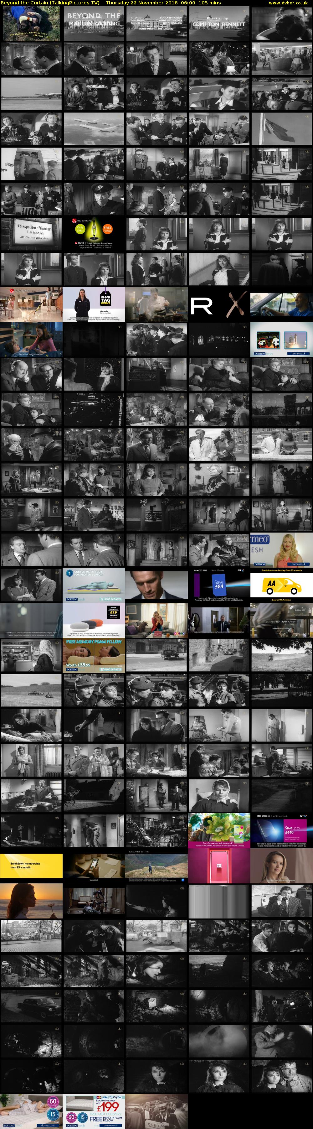 Beyond the Curtain (TalkingPictures TV) Thursday 22 November 2018 06:00 - 07:45