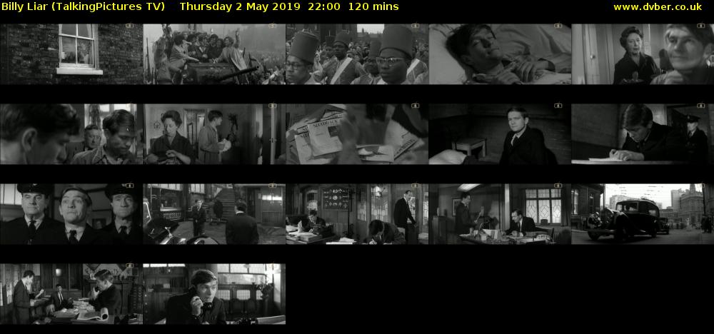 Billy Liar (TalkingPictures TV) Thursday 2 May 2019 22:00 - 00:00