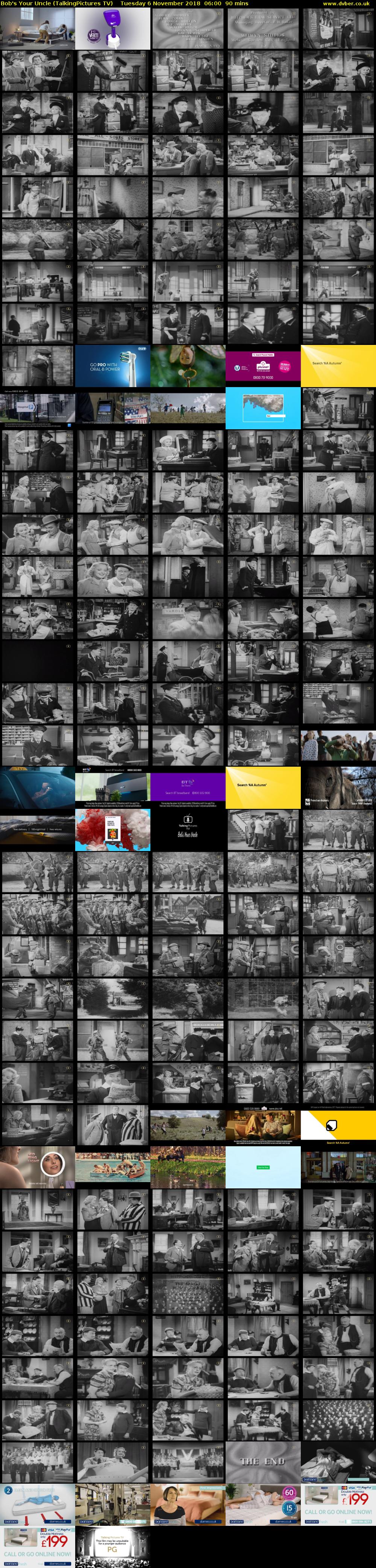 Bob's Your Uncle (TalkingPictures TV) Tuesday 6 November 2018 06:00 - 07:30