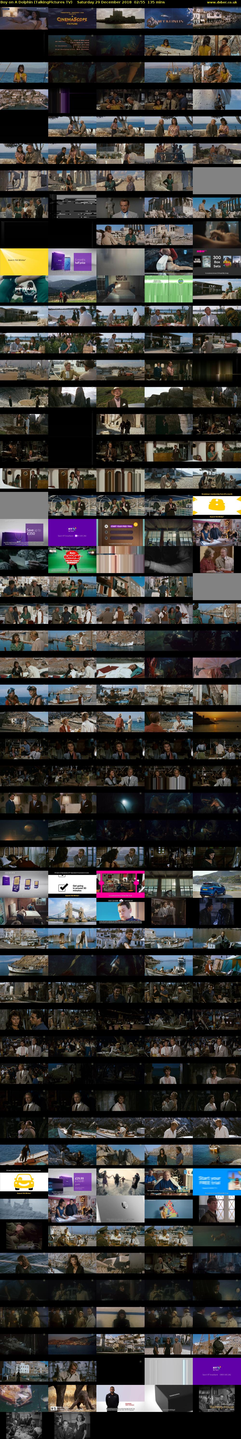 Boy on A Dolphin (TalkingPictures TV) Saturday 29 December 2018 02:55 - 05:10