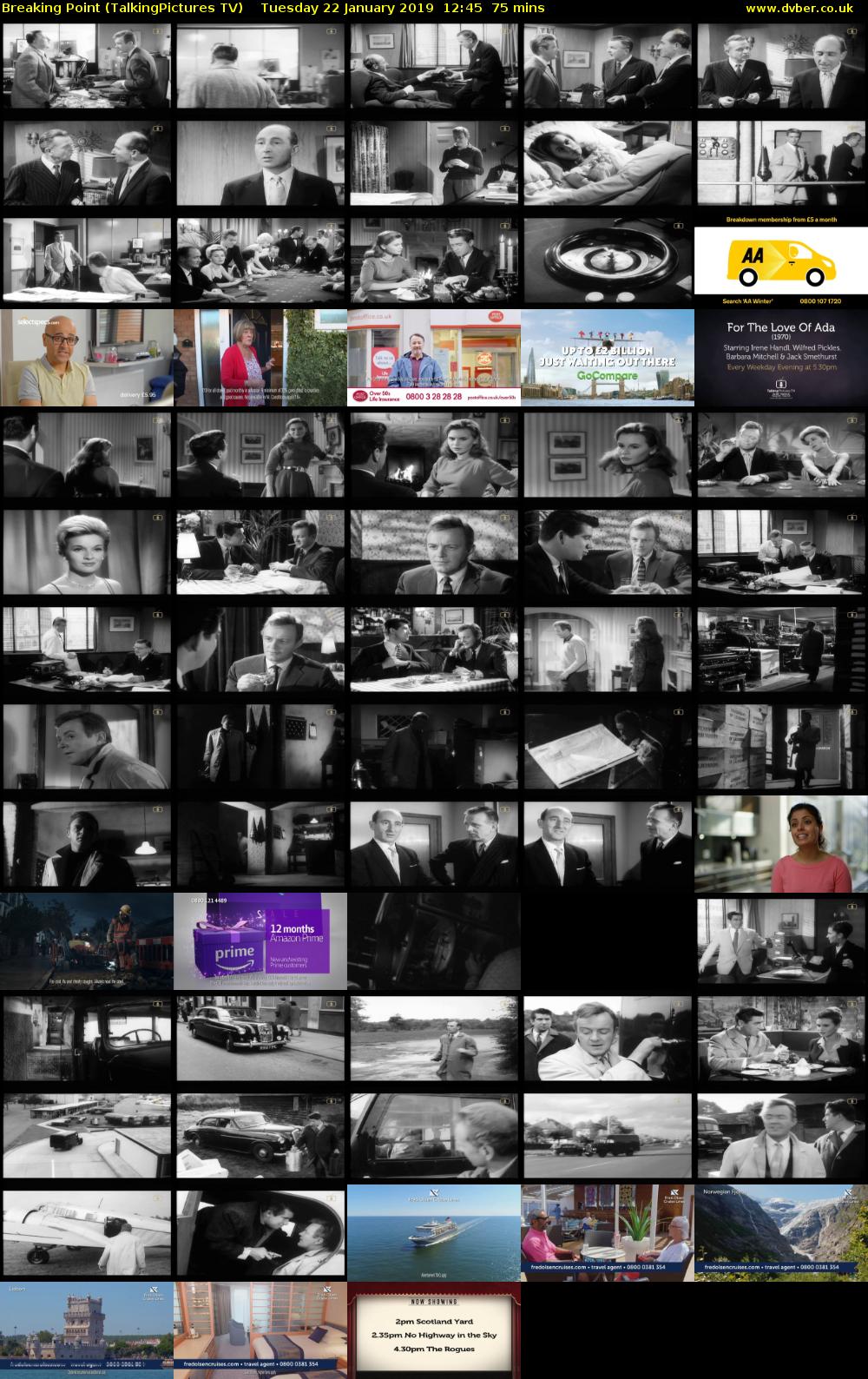 Breaking Point (TalkingPictures TV) Tuesday 22 January 2019 12:45 - 14:00