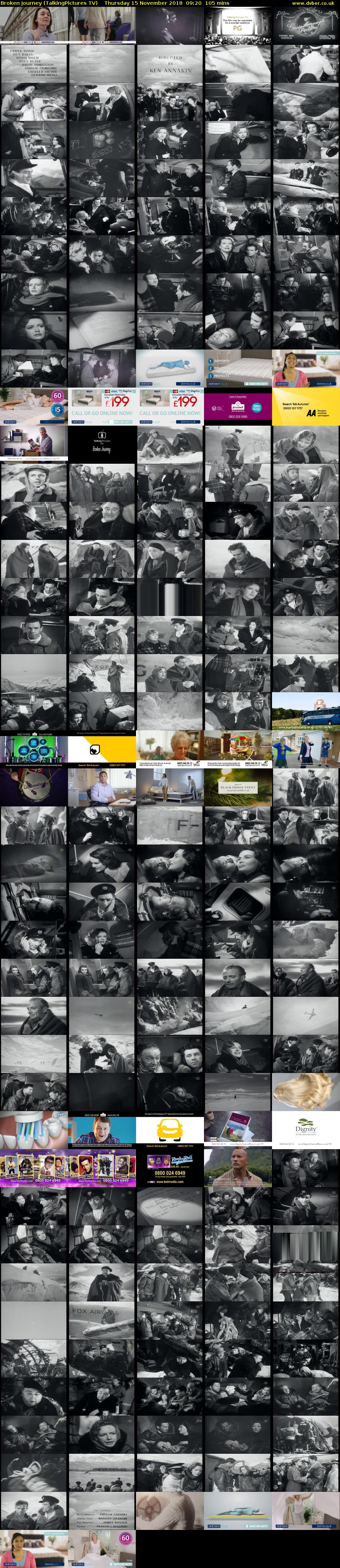 Broken Journey (TalkingPictures TV) Thursday 15 November 2018 09:20 - 11:05