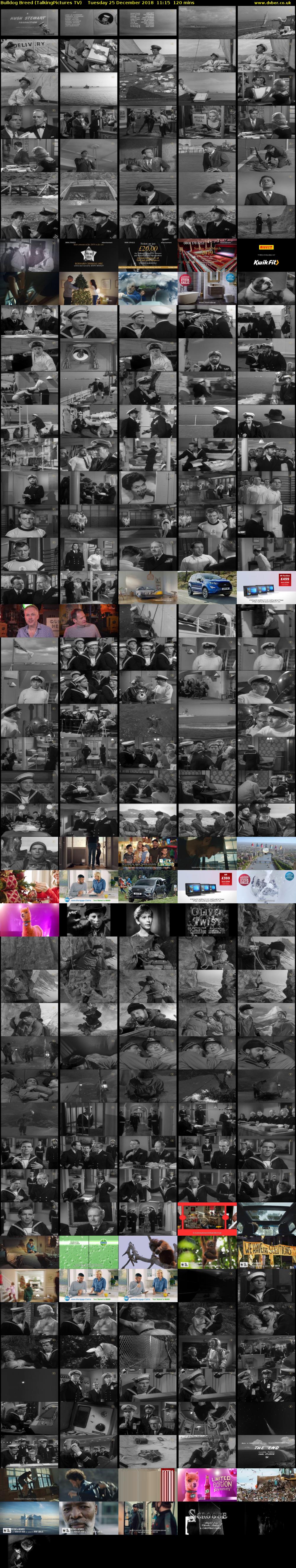 Bulldog Breed (TalkingPictures TV) Tuesday 25 December 2018 11:15 - 13:15