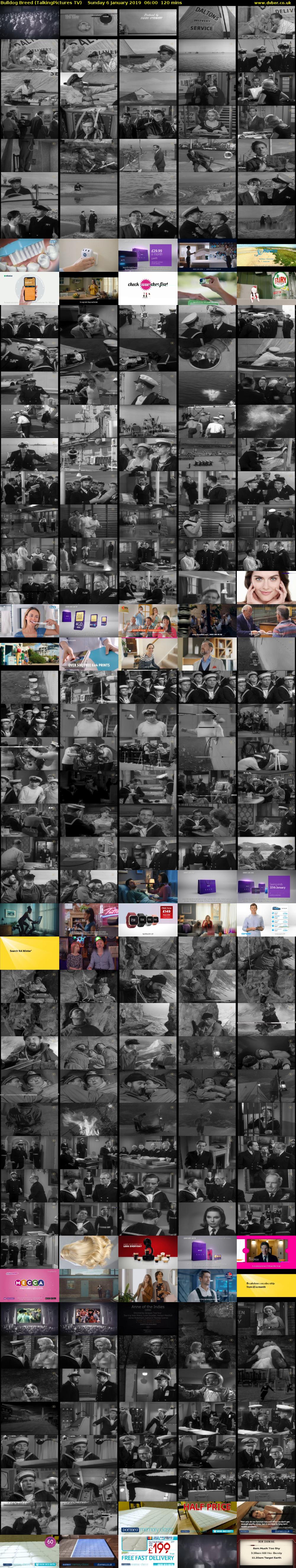 Bulldog Breed (TalkingPictures TV) Sunday 6 January 2019 06:00 - 08:00