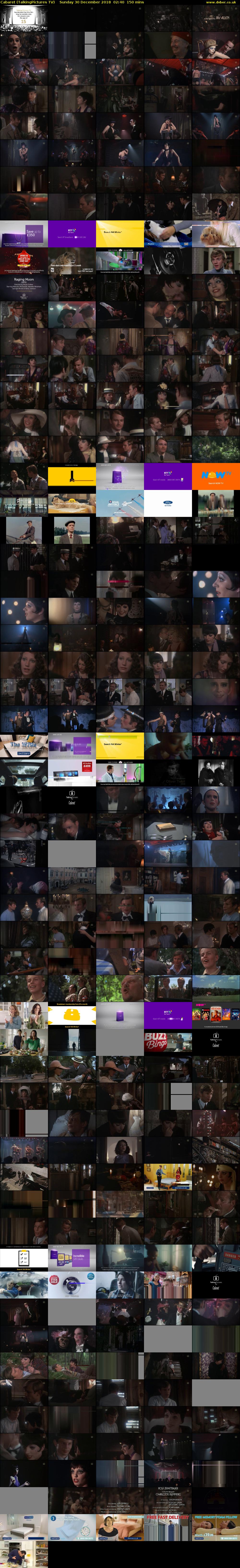 Cabaret (TalkingPictures TV) Sunday 30 December 2018 02:40 - 05:10