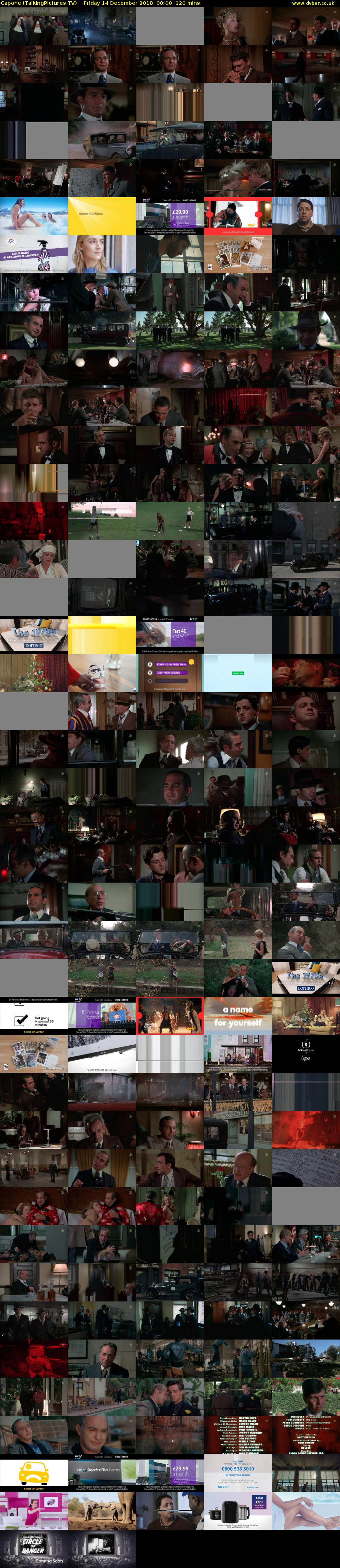 Capone (TalkingPictures TV) Friday 14 December 2018 00:00 - 02:00