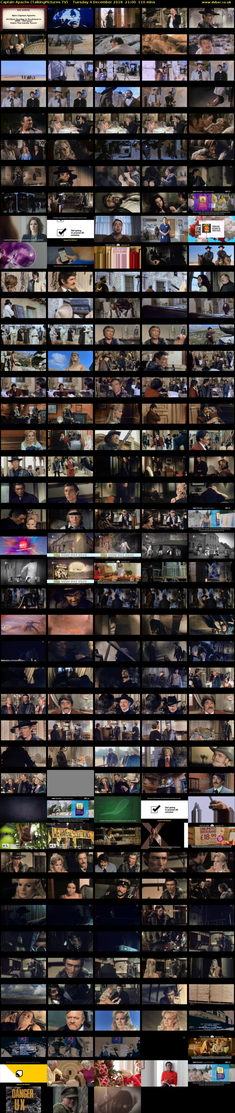 Captain Apache (TalkingPictures TV) Tuesday 4 December 2018 21:00 - 22:50