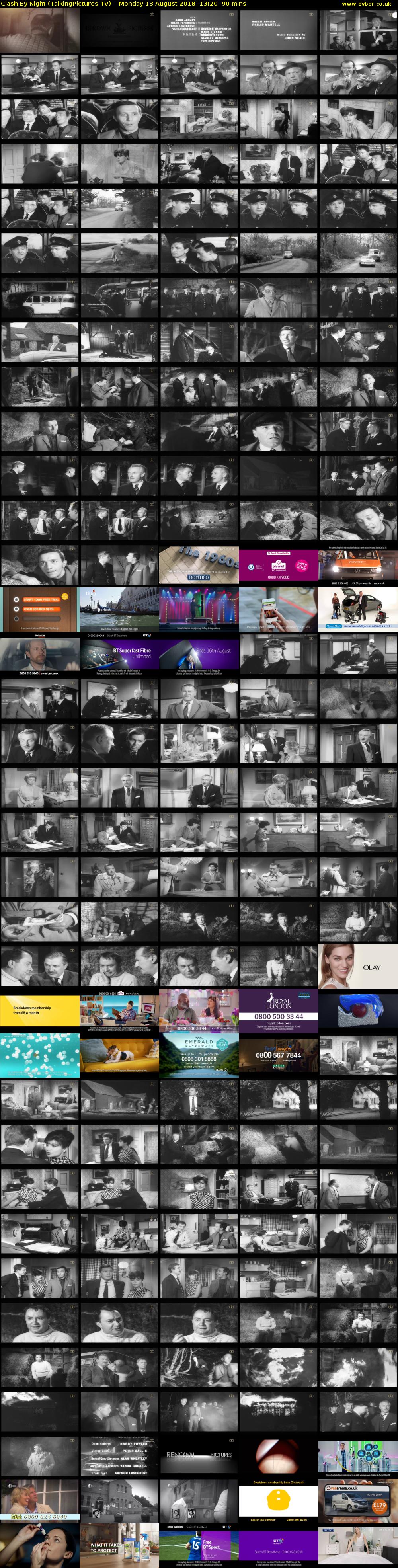 Clash By Night (TalkingPictures TV) Monday 13 August 2018 13:20 - 14:50