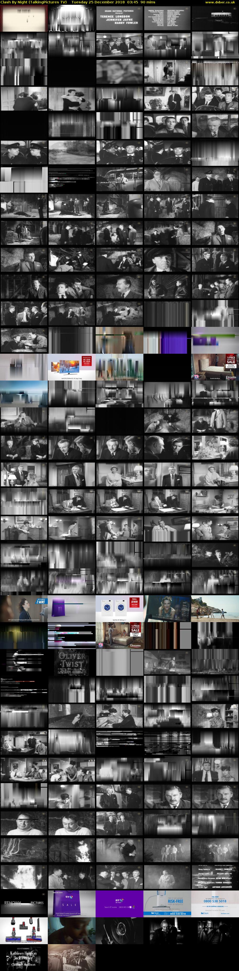 Clash By Night (TalkingPictures TV) Tuesday 25 December 2018 03:45 - 05:15