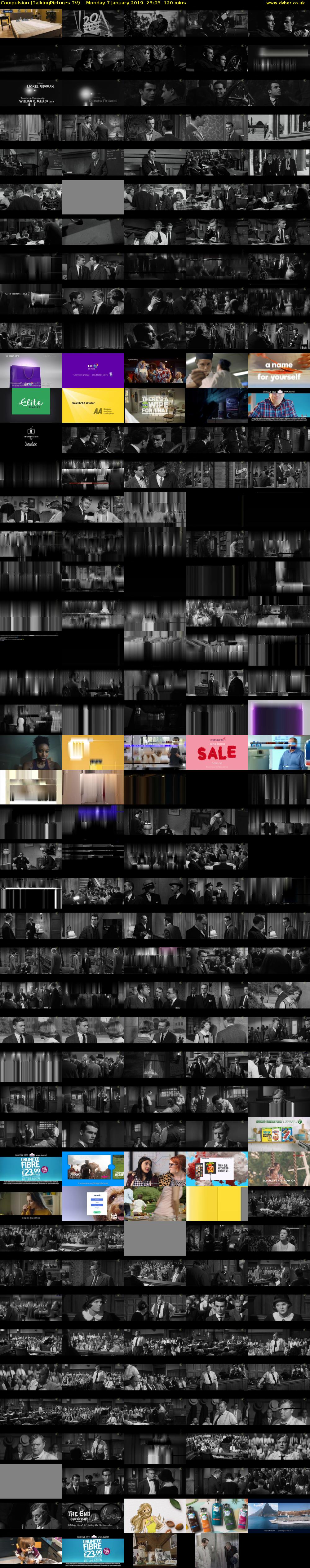 Compulsion (TalkingPictures TV) Monday 7 January 2019 23:05 - 01:05