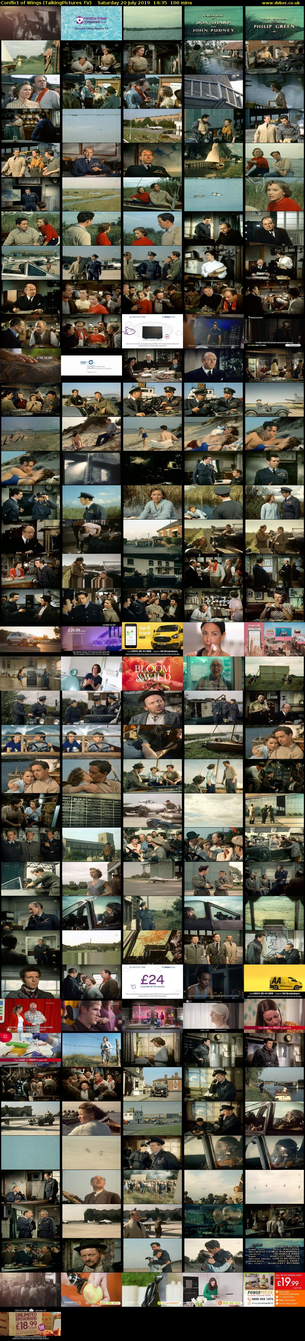 Conflict of Wings (TalkingPictures TV) Saturday 20 July 2019 14:35 - 16:15