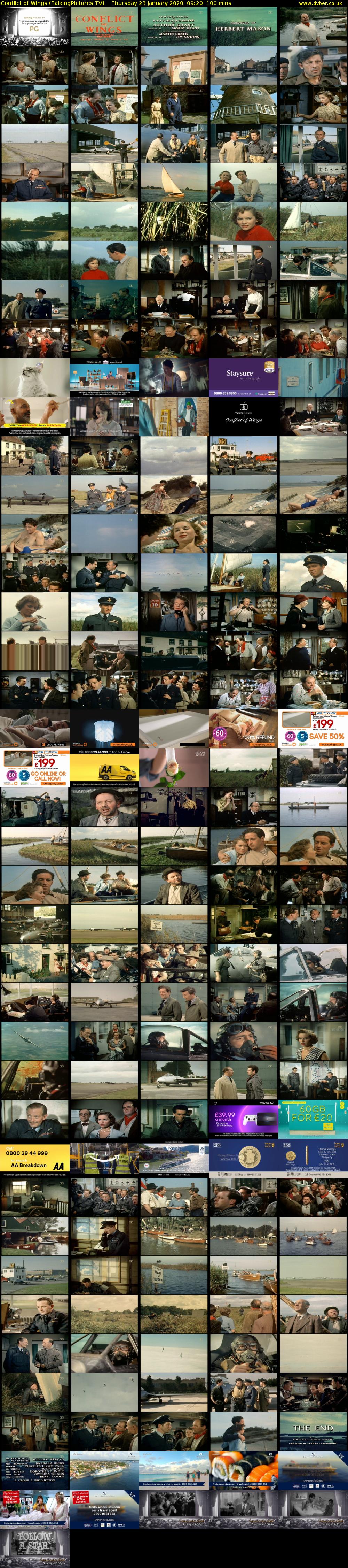 Conflict of Wings (TalkingPictures TV) Thursday 23 January 2020 09:20 - 11:00