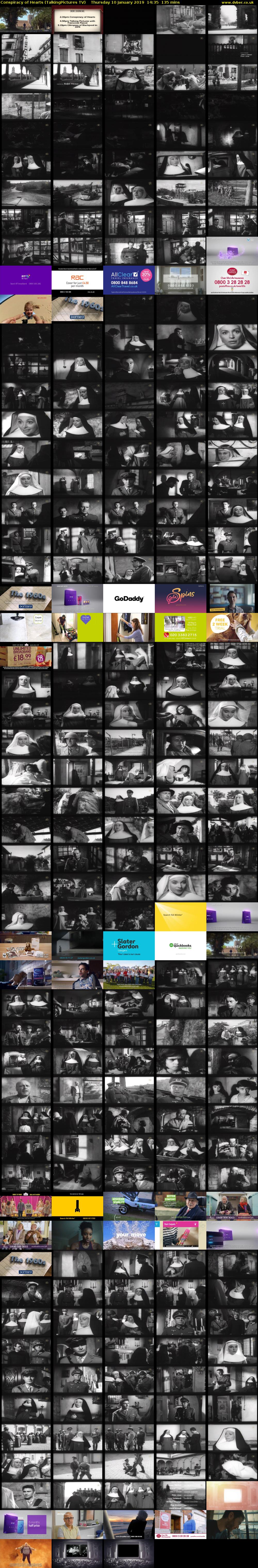 Conspiracy of Hearts (TalkingPictures TV) Thursday 10 January 2019 14:35 - 16:50