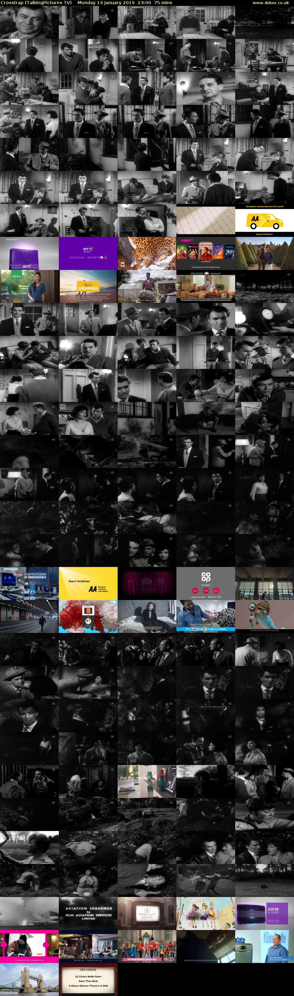 Crosstrap (TalkingPictures TV) Monday 14 January 2019 23:00 - 00:15