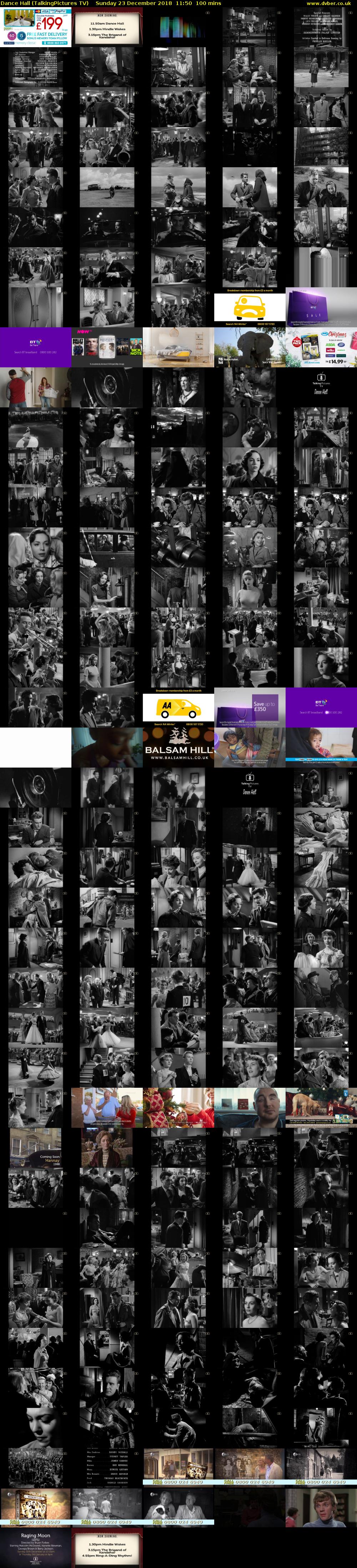 Dance Hall (TalkingPictures TV) Sunday 23 December 2018 11:50 - 13:30