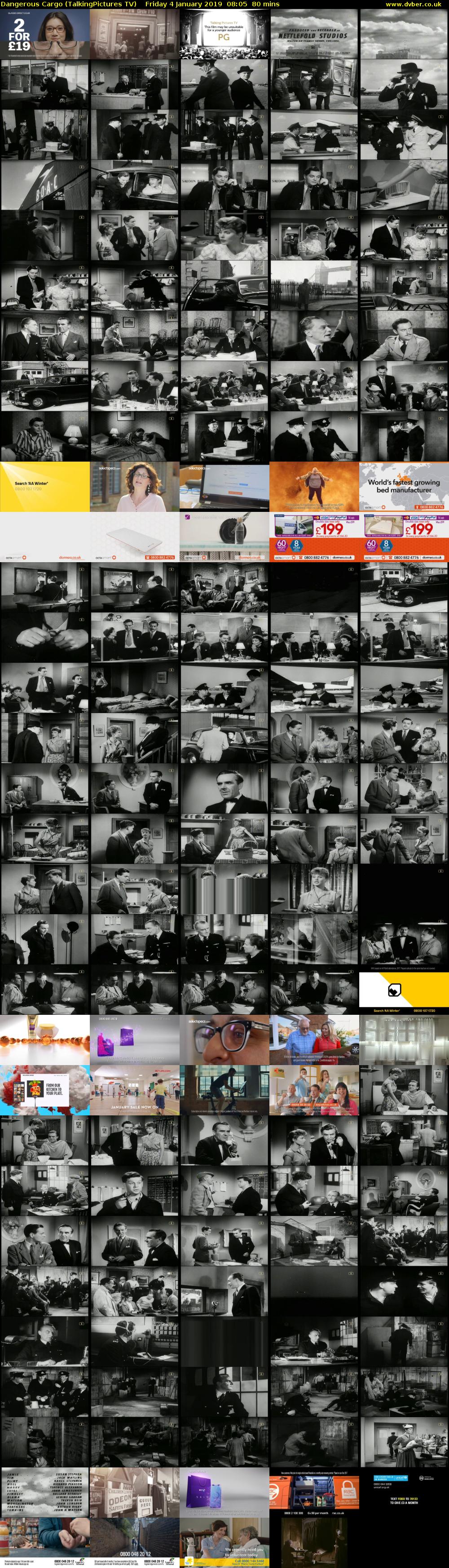 Dangerous Cargo (TalkingPictures TV) Friday 4 January 2019 08:05 - 09:25