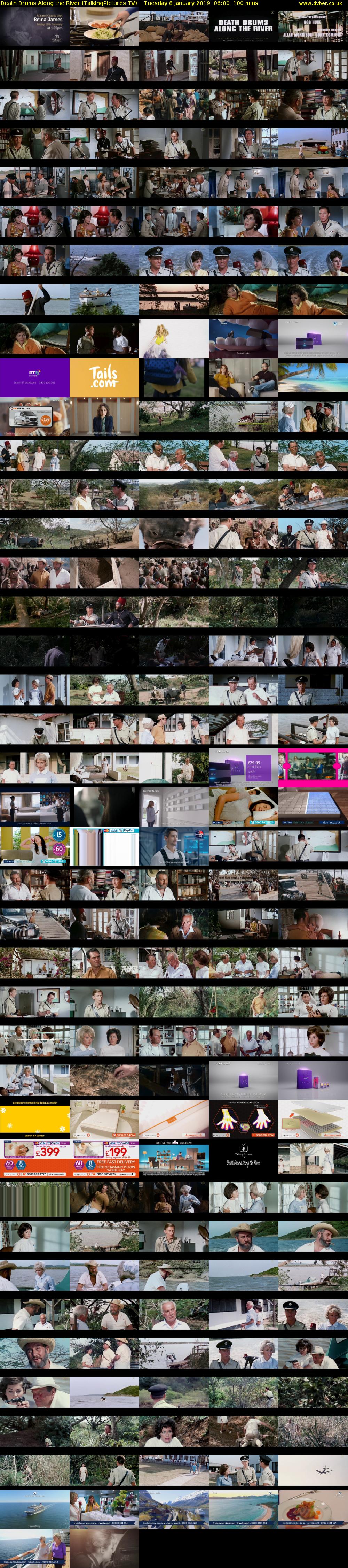 Death Drums Along the River (TalkingPictures TV) Tuesday 8 January 2019 06:00 - 07:40