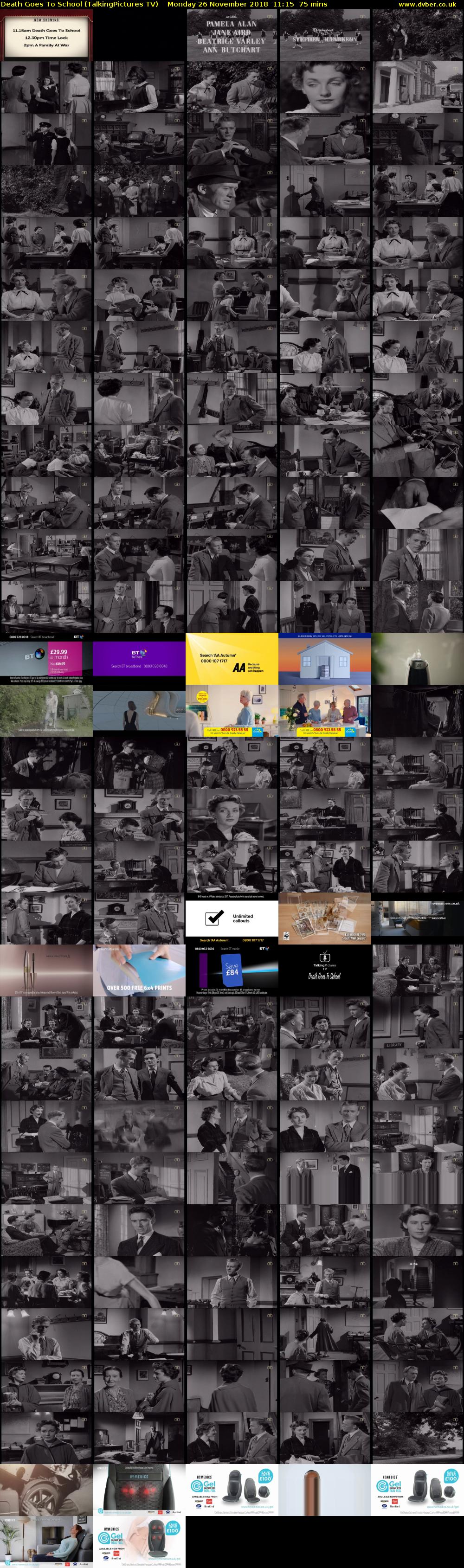 Death Goes To School (TalkingPictures TV) Monday 26 November 2018 11:15 - 12:30