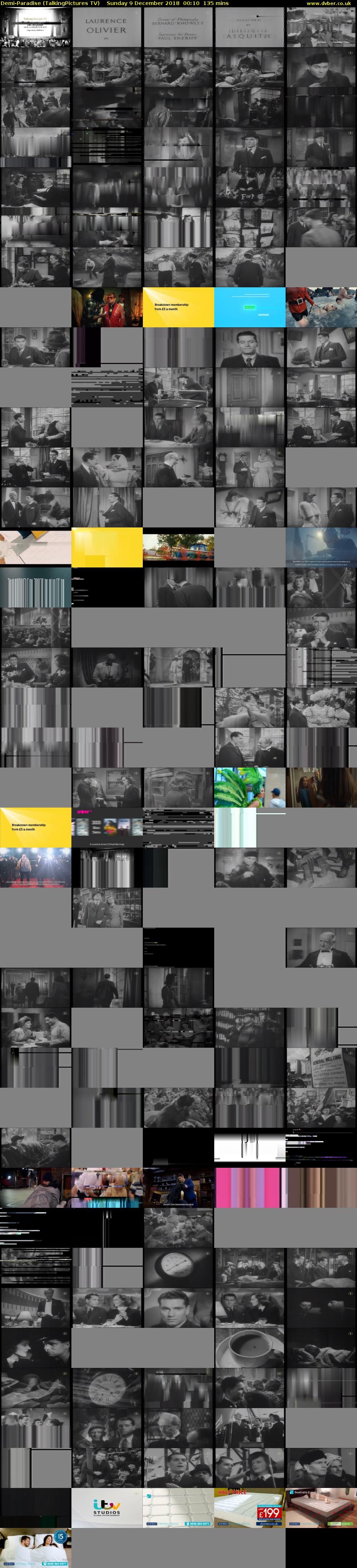 Demi-Paradise (TalkingPictures TV) Sunday 9 December 2018 00:10 - 02:25