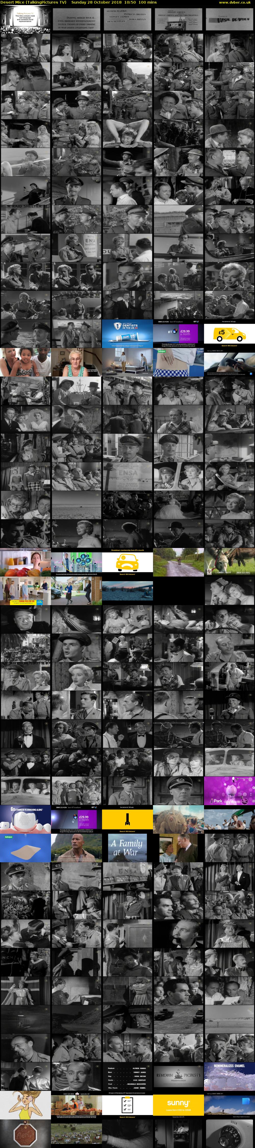 Desert Mice (TalkingPictures TV) Sunday 28 October 2018 10:50 - 12:30