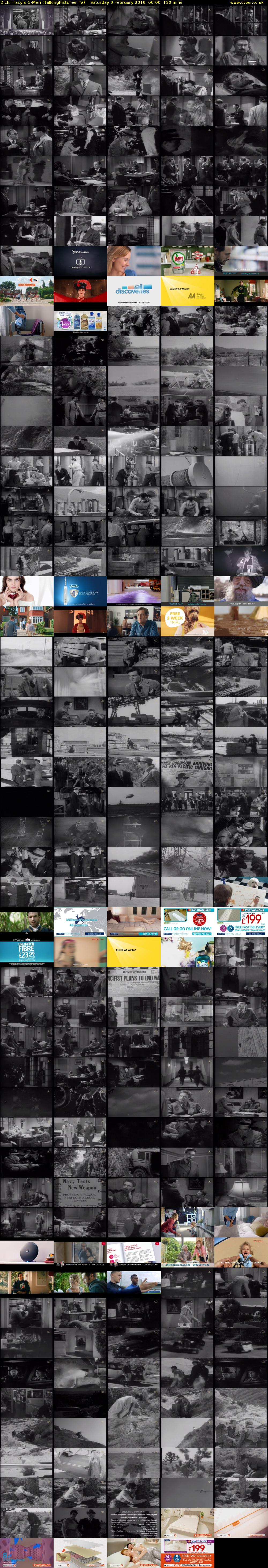 Dick Tracy's G-Men (TalkingPictures TV) Saturday 9 February 2019 06:00 - 08:10