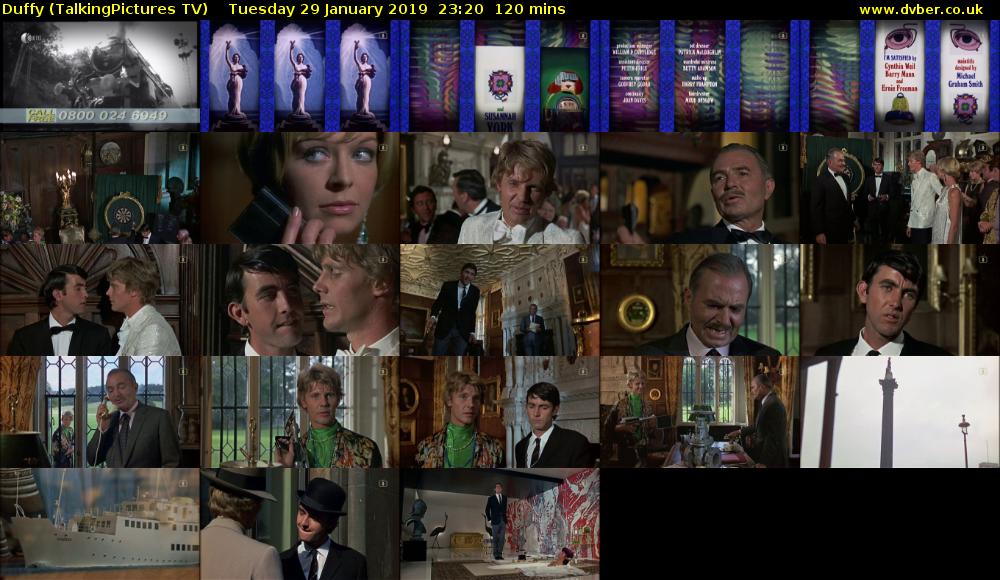 Duffy (TalkingPictures TV) Tuesday 29 January 2019 23:20 - 01:20