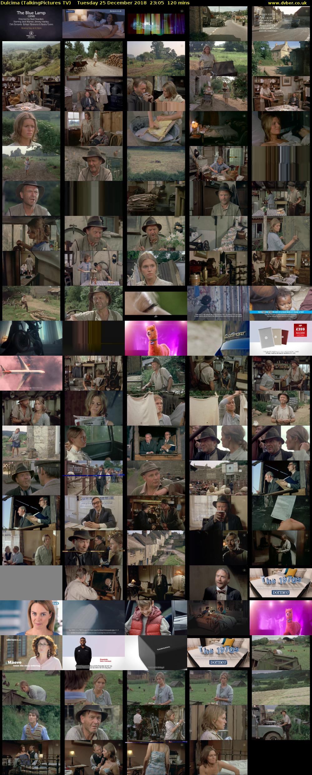 Dulcima (TalkingPictures TV) Tuesday 25 December 2018 23:05 - 01:05