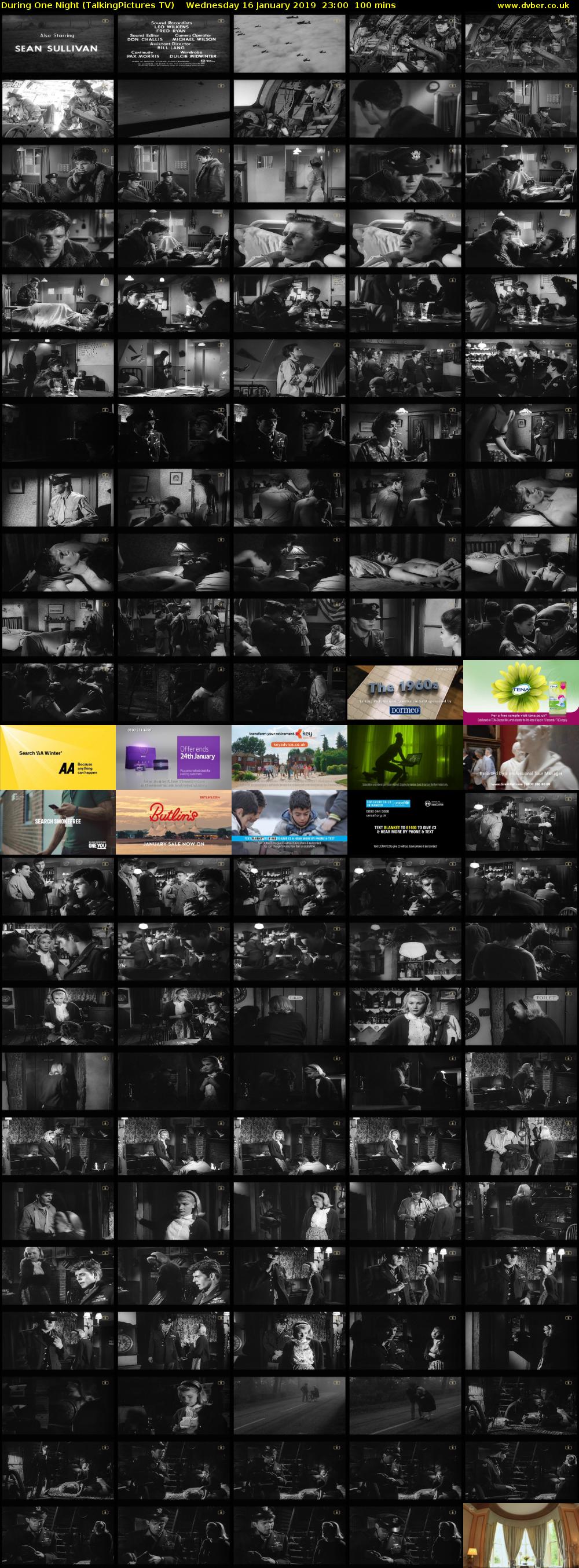 During One Night (TalkingPictures TV) Wednesday 16 January 2019 23:00 - 00:40