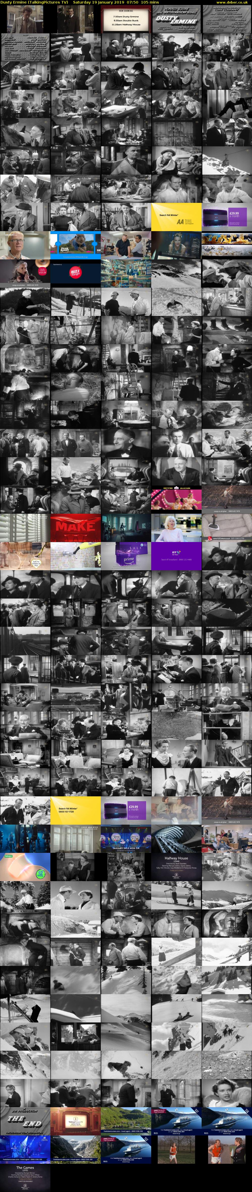 Dusty Ermine (TalkingPictures TV) Saturday 19 January 2019 07:50 - 09:35