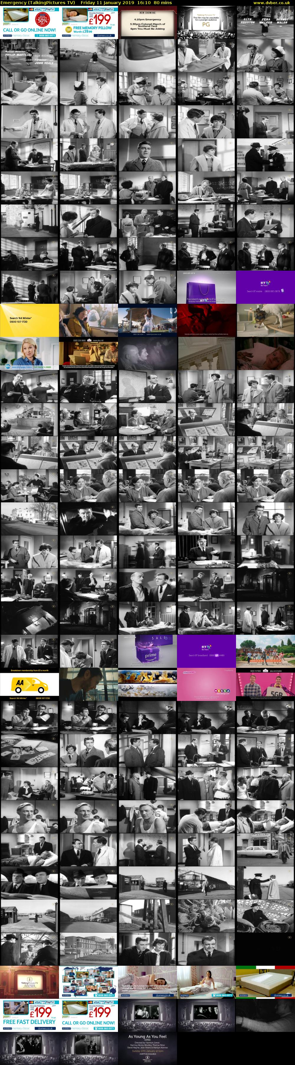 Emergency (TalkingPictures TV) Friday 11 January 2019 16:10 - 17:30