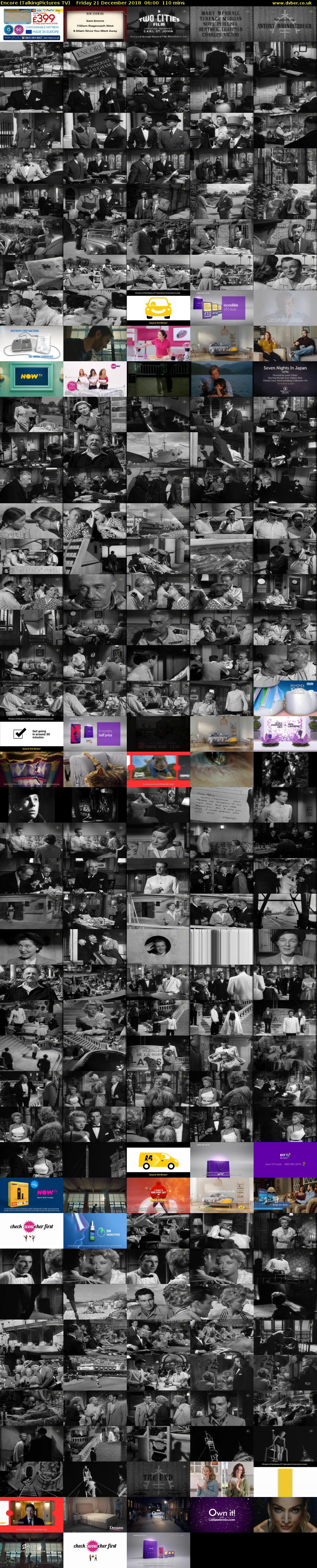 Encore (TalkingPictures TV) Friday 21 December 2018 06:00 - 07:50