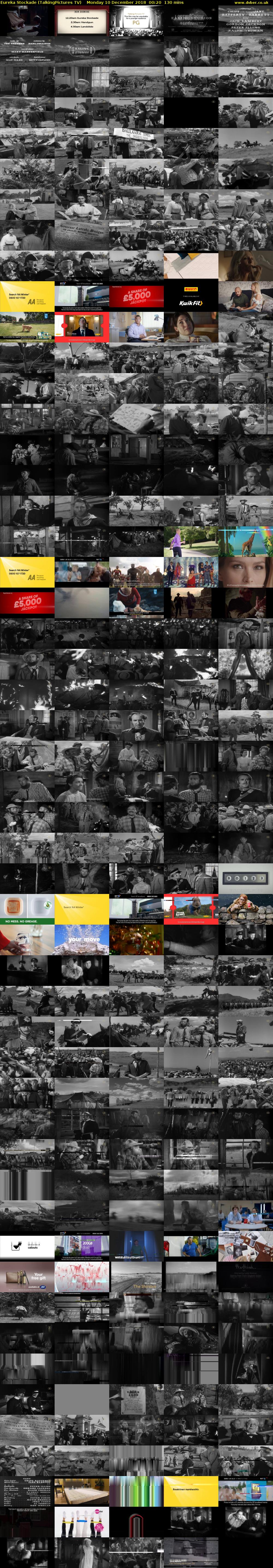 Eureka Stockade (TalkingPictures TV) Monday 10 December 2018 00:20 - 02:30