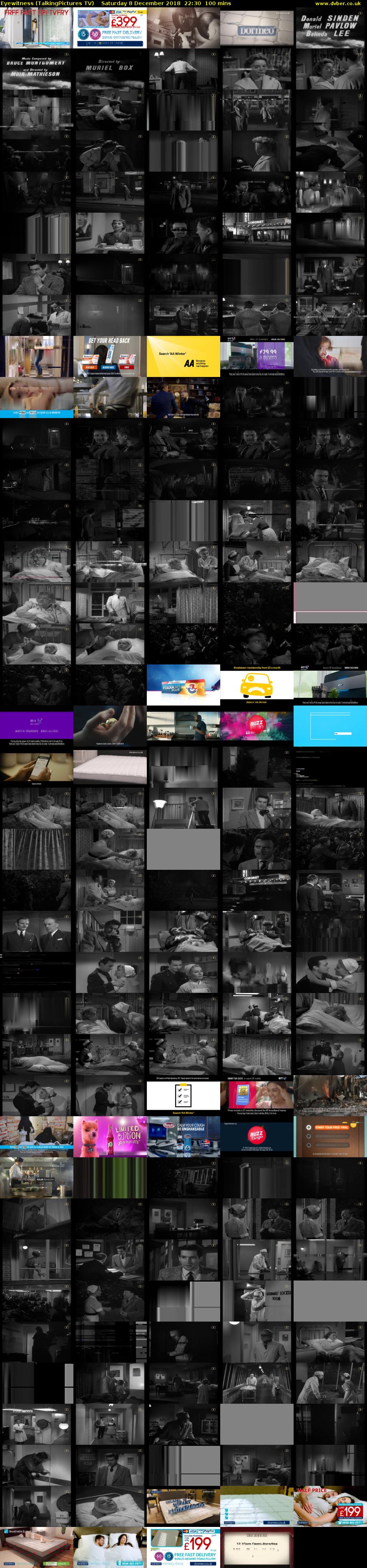 Eyewitness (TalkingPictures TV) Saturday 8 December 2018 22:30 - 00:10