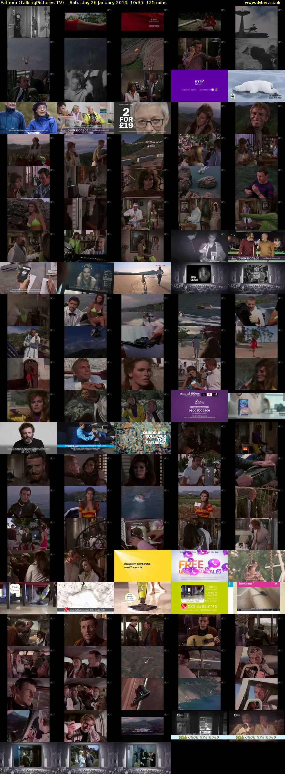 Fathom (TalkingPictures TV) Saturday 26 January 2019 10:35 - 12:40