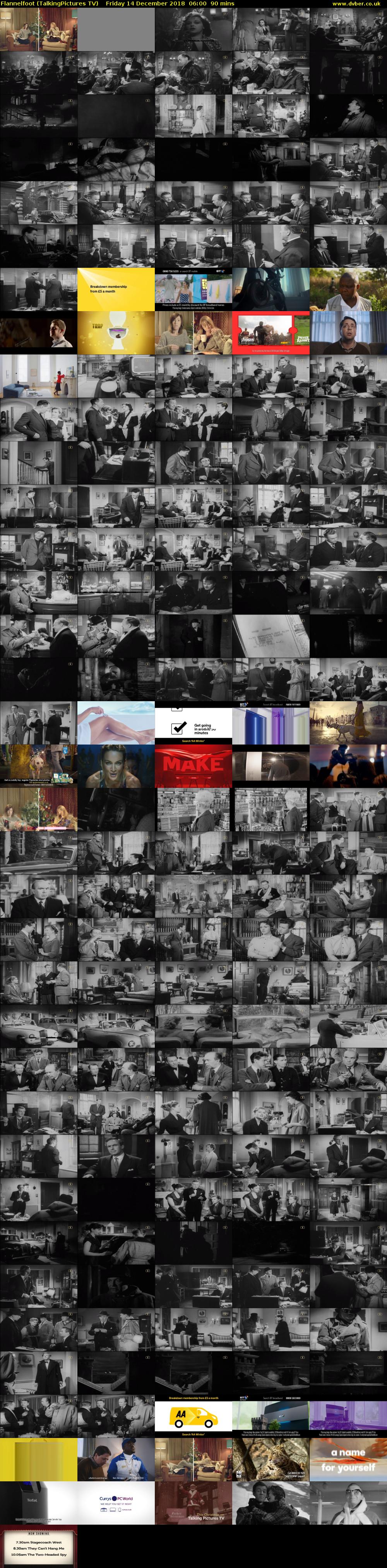 Flannelfoot (TalkingPictures TV) Friday 14 December 2018 06:00 - 07:30